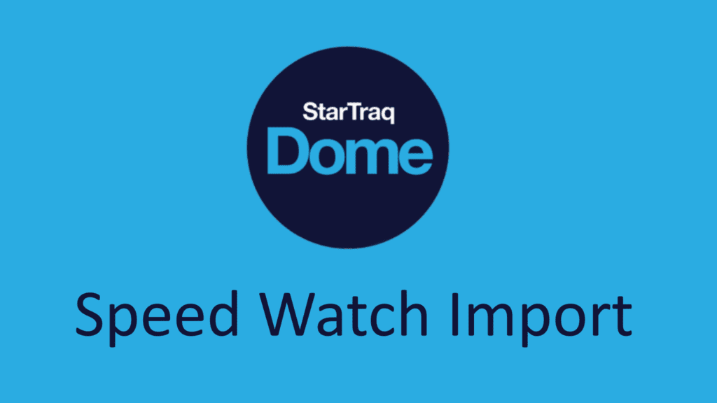 Speed Watch Import (01:28)