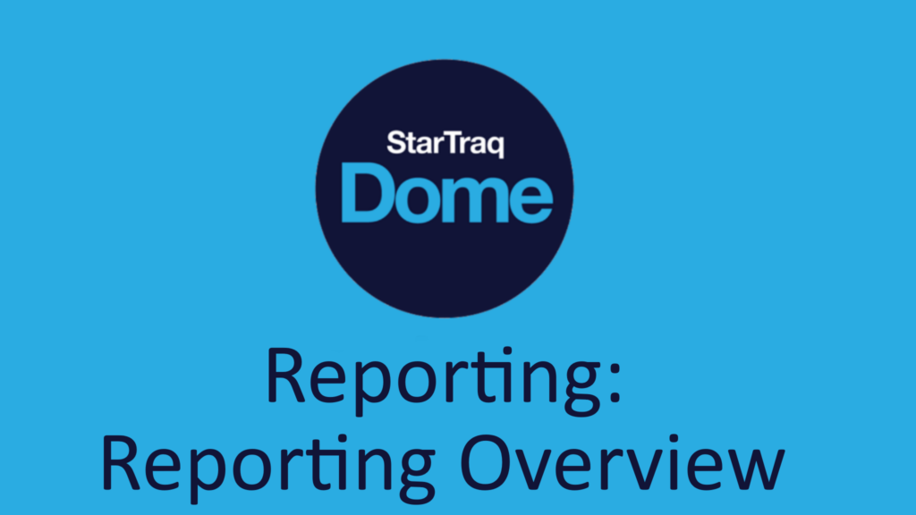 Reporting Overview (00:45)