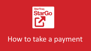 How to take a payment (01:20)